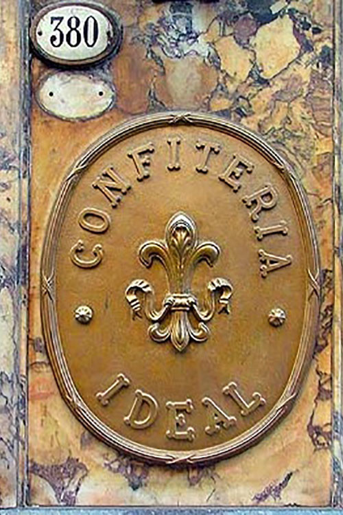 Tango salón, confitería La Ideal