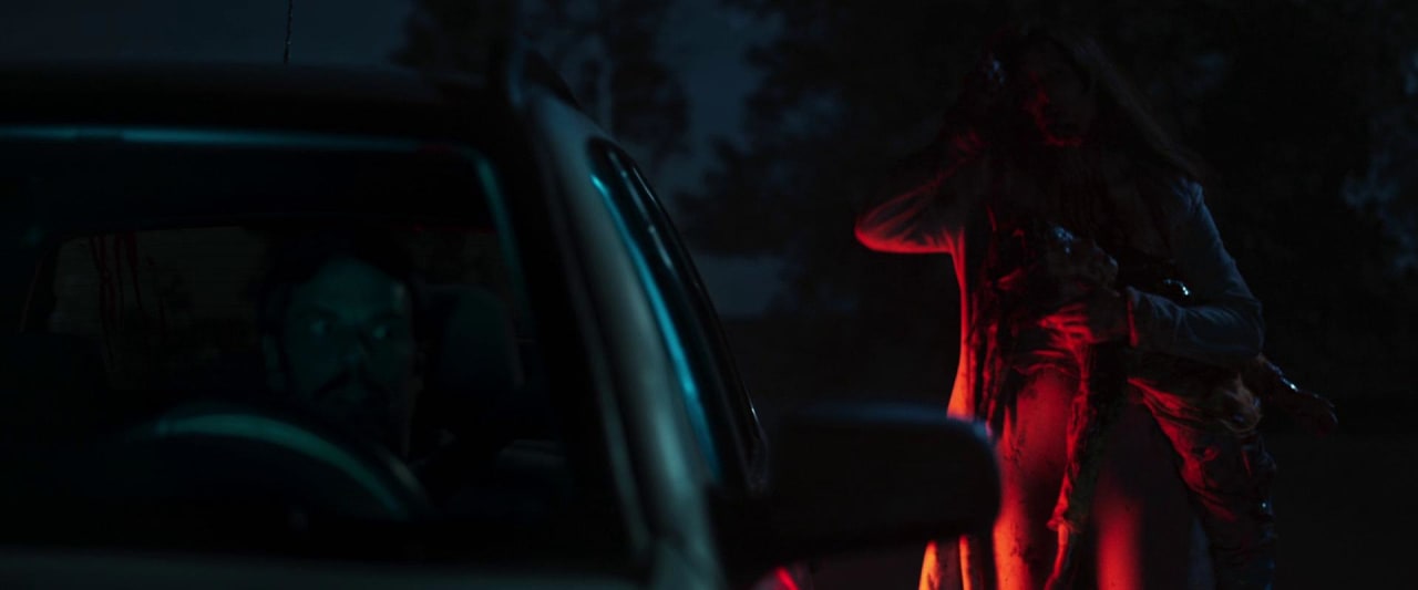 Demián Salomón y Virginia Garófalo en Cuando acecha la maldad (2023)