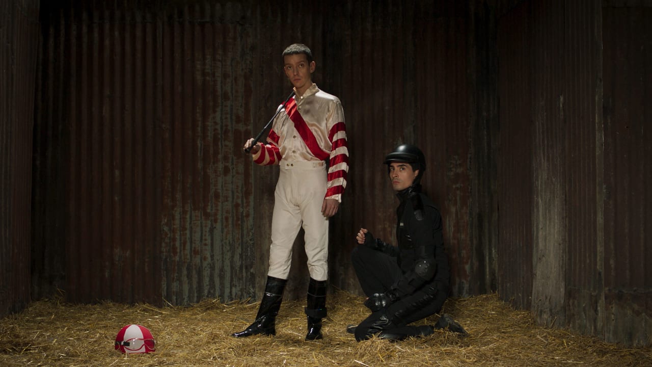 Nahuel Pérez Biscayart en El jockey (2024)