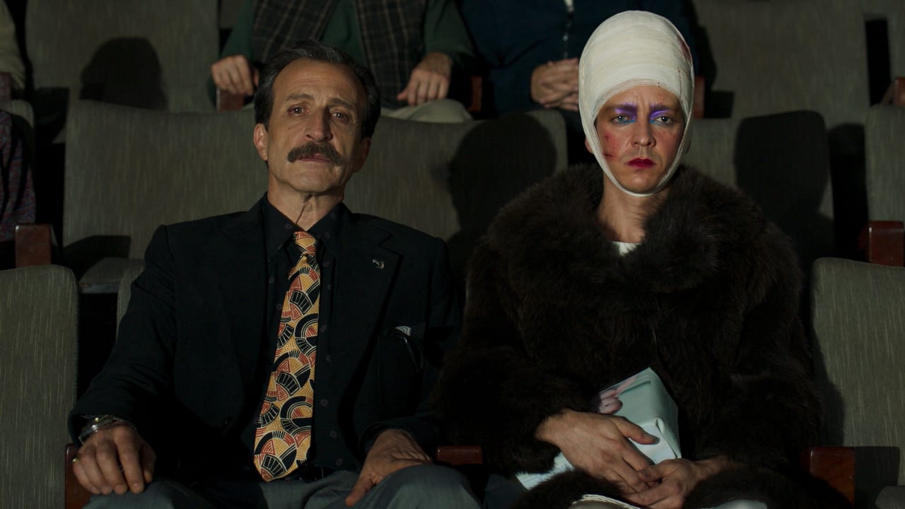 Daniel Giménez Cacho y Nahuel Pérez Biscayart en El jockey (2024)