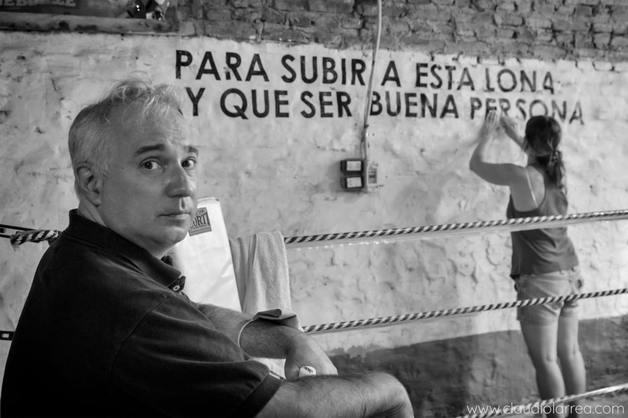 Gonzalo Demaría en el rodaje de Nene revancha (2026)