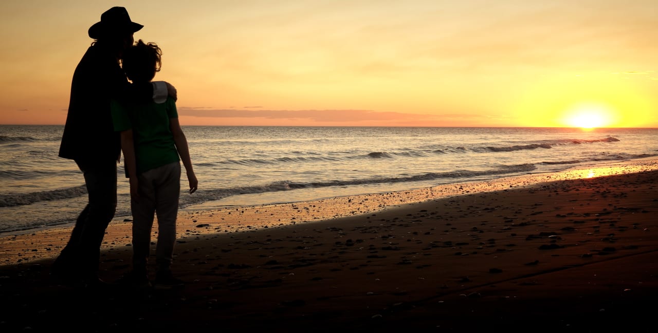 Federico Gencarelli y Dante Gencarelli en La última enseñanza (2026)