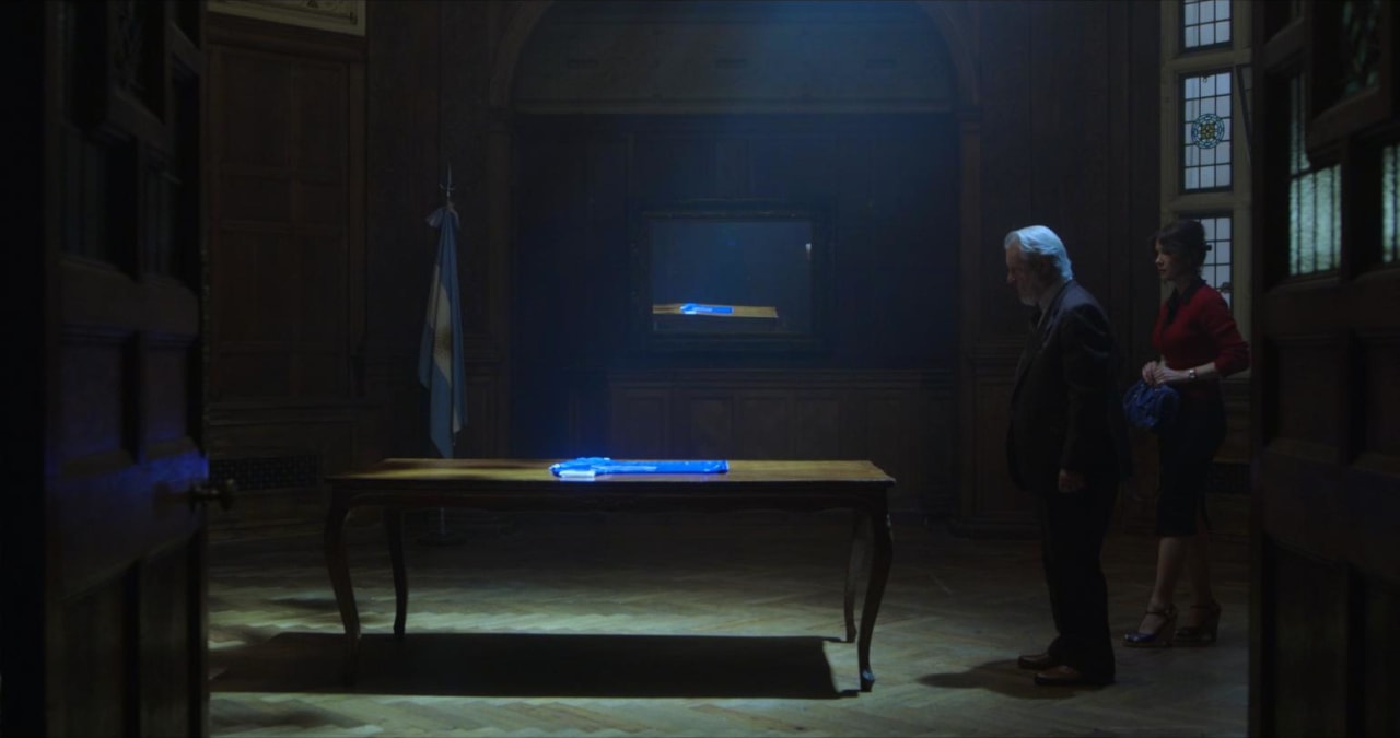 Jorge Marrale y Natalia Oreiro en La casaca de Dios (2026)