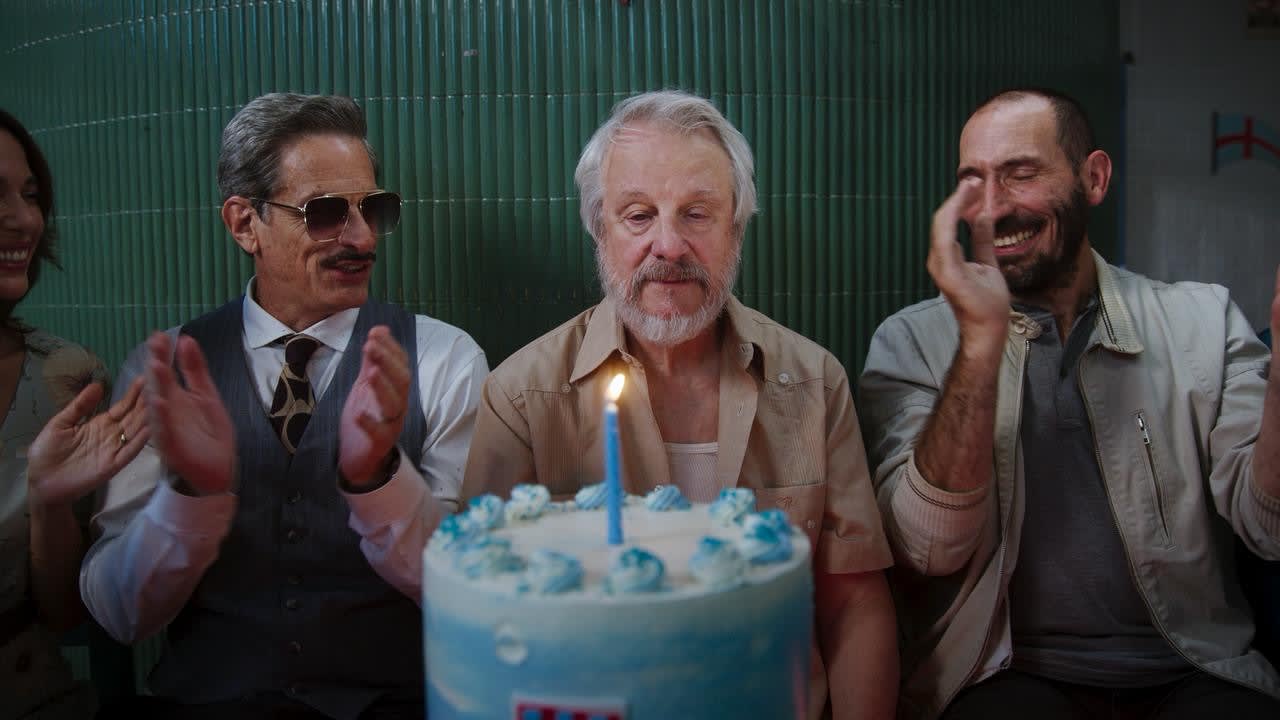 Rafael Ferro, Jorge Marrale y Damián Canduci en La casaca de Dios (2026)