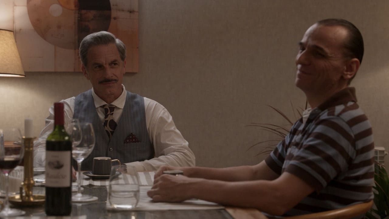 Rafael Ferro y Lautaro Delgado Tymruk en La casaca de Dios (2026)