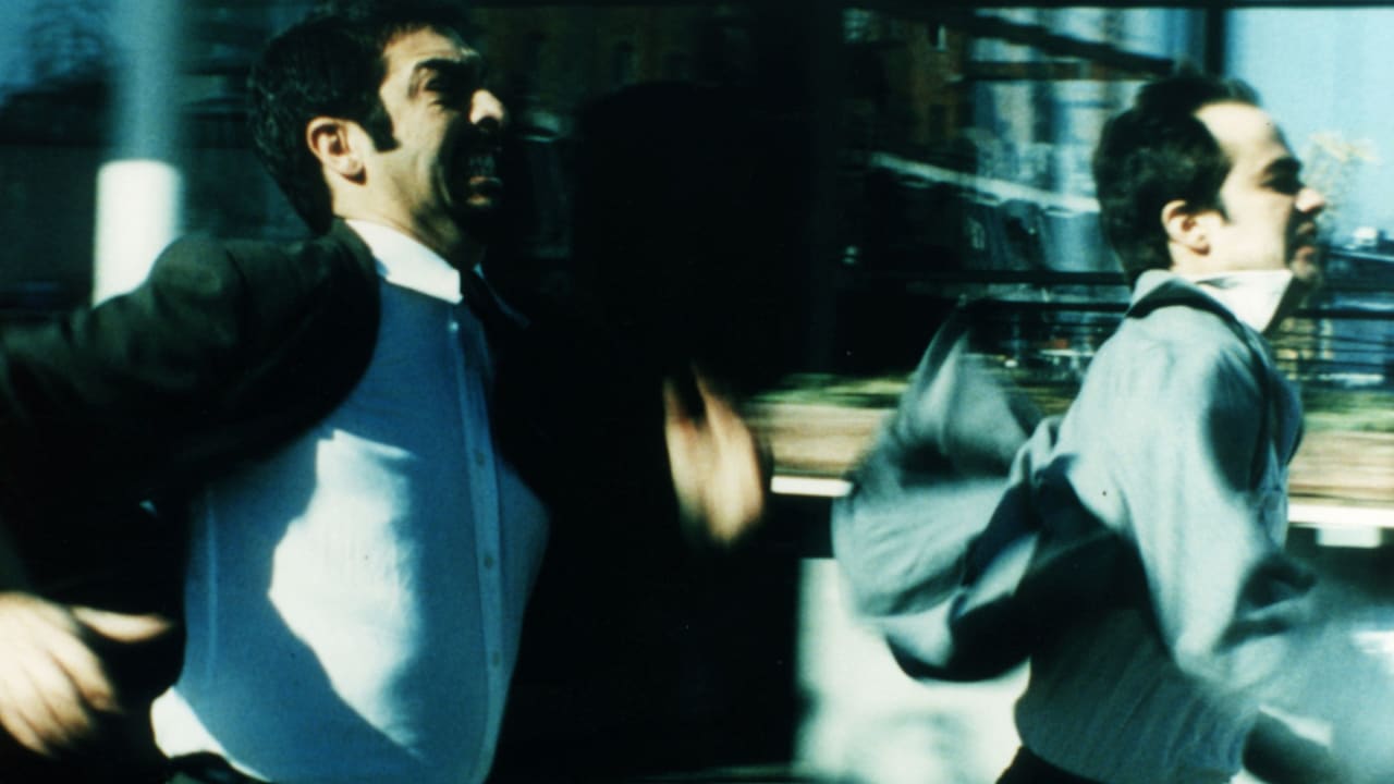 Ricardo Darín y Gastón Pauls en Nueve reinas (2000)