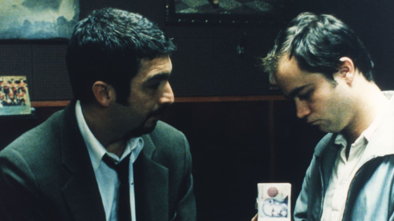 Ricardo Darín y Gastón Pauls en Nueve reinas (2000)