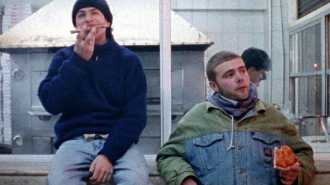 Héctor Anglada y Jorge Sesán en Pizza, birra, faso (1998)