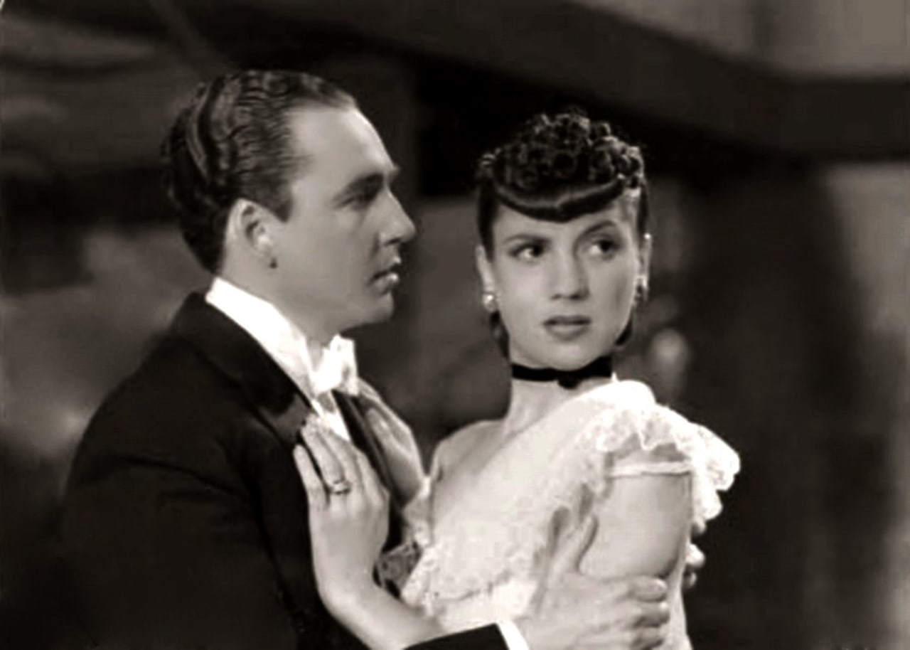 Osvaldo Miranda y Lucy Galián en Cándida millonaria (1941)