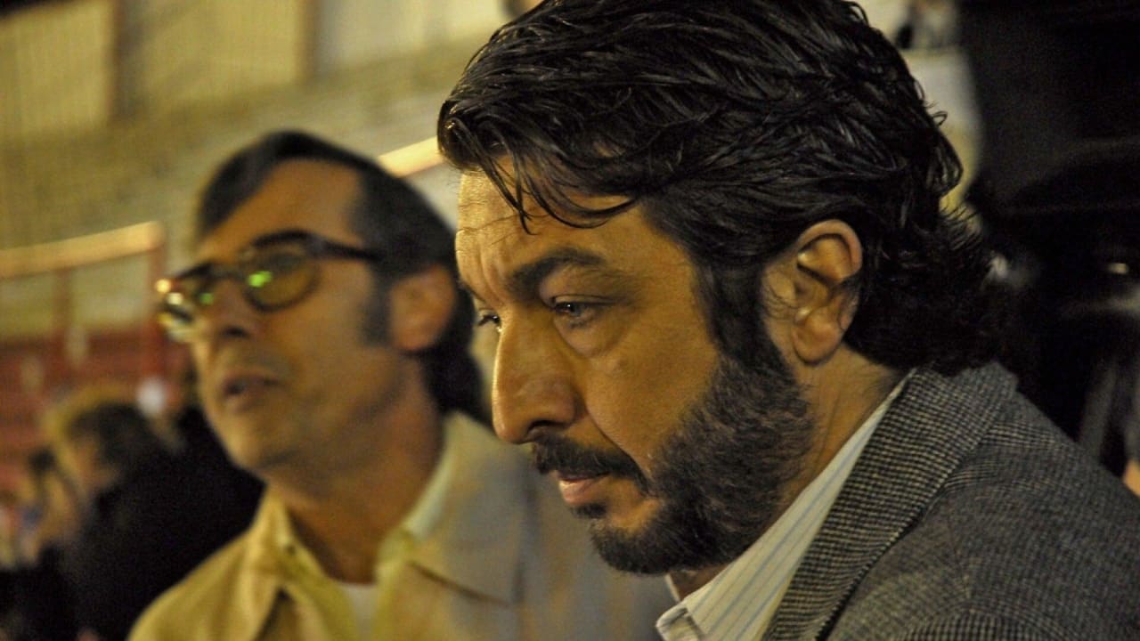 Guillermo Francella y Ricardo Darín en El secreto de sus ojos (2009)