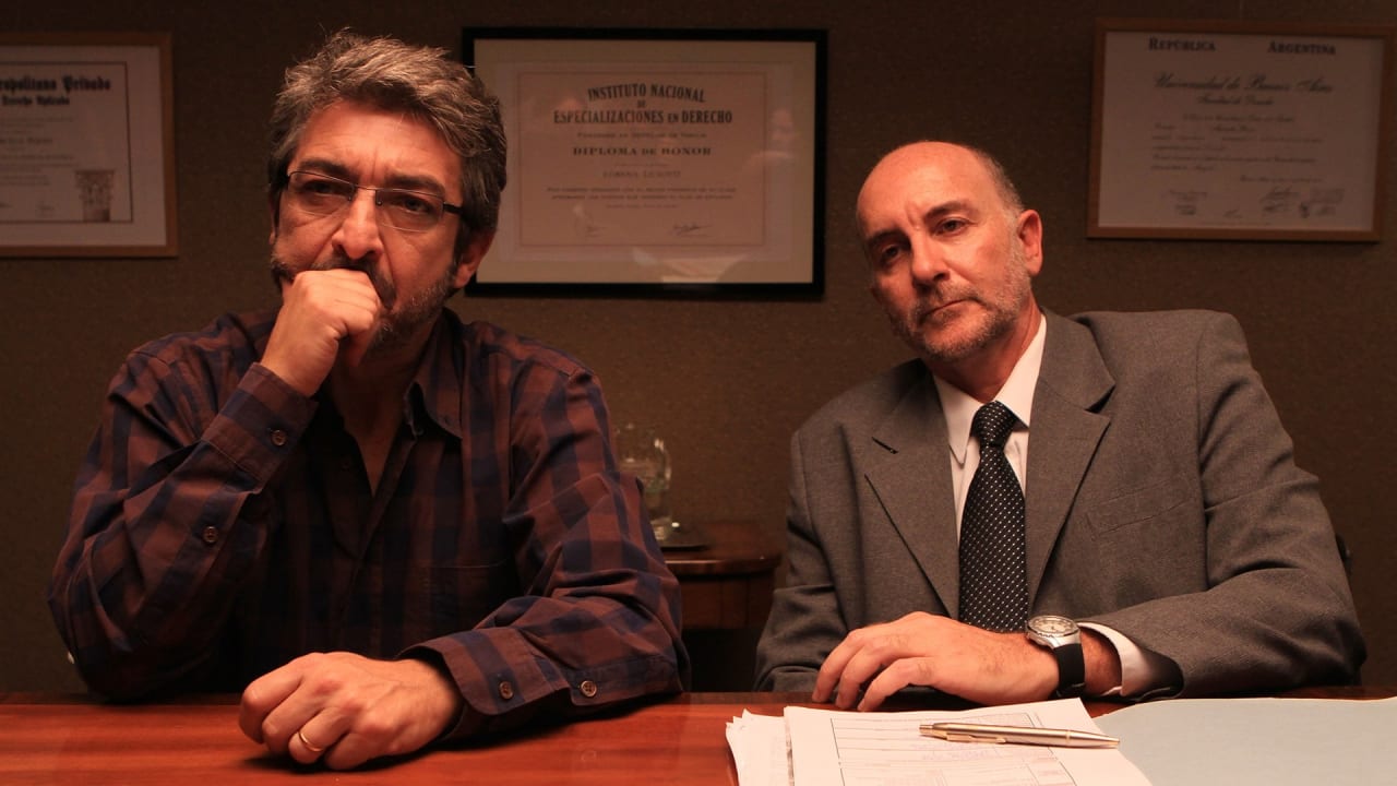 Ricardo Darín y Pablo Moseinco en Relatos salvajes (2014)