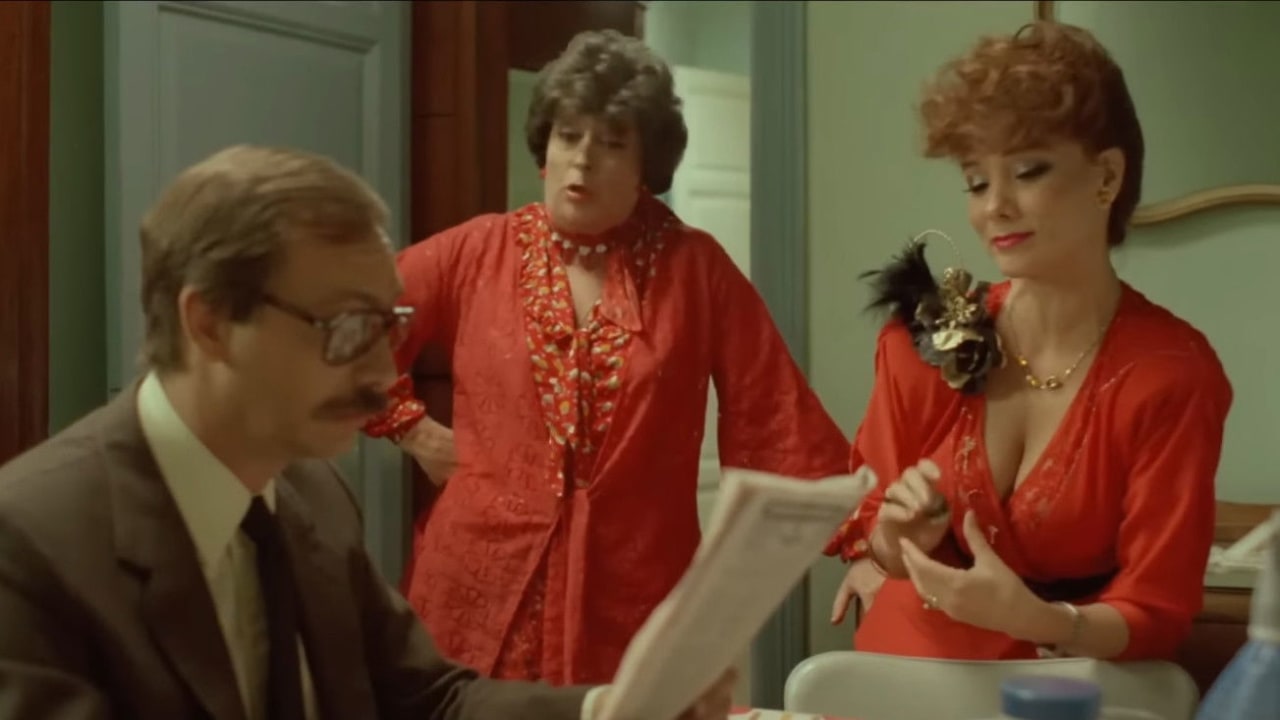 Luis Brandoni, China Zorrilla y Betiana Blum en Esperando la carroza (1985)