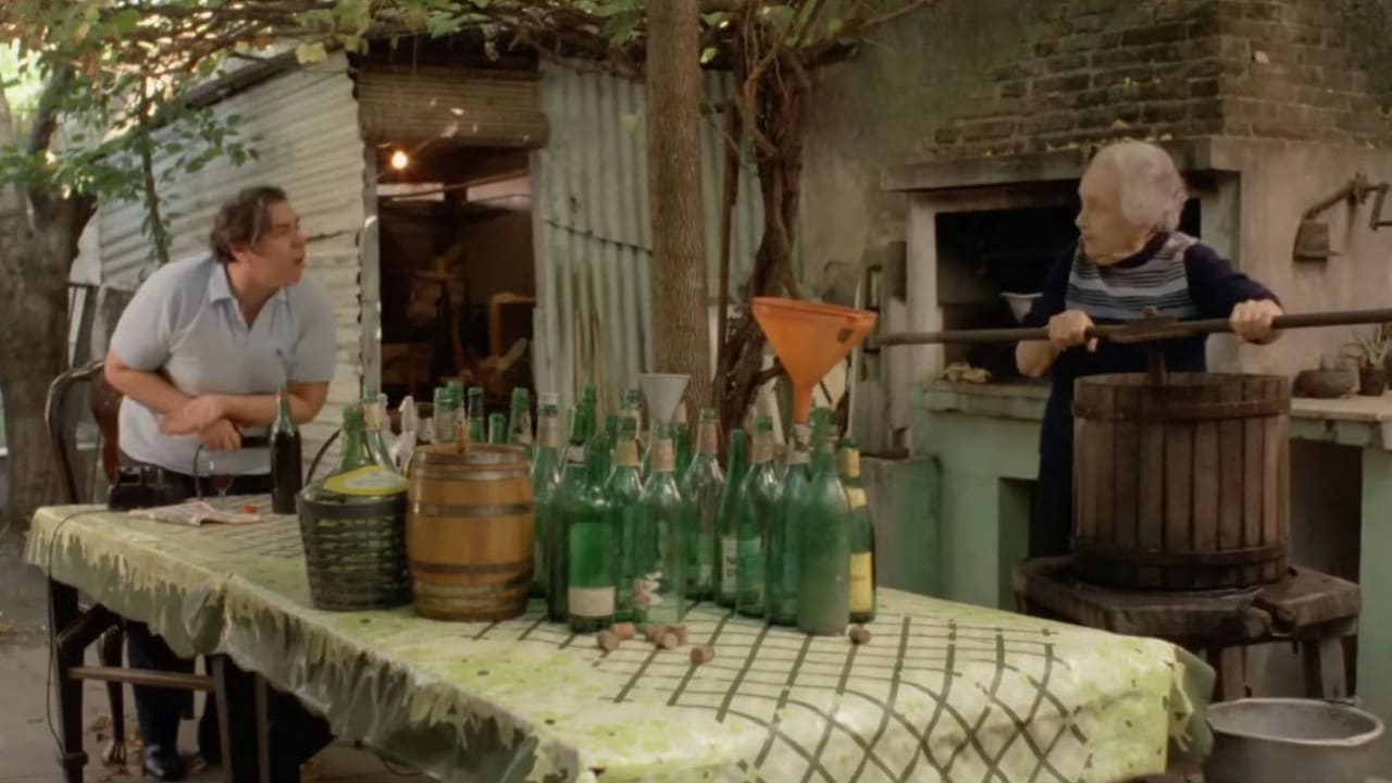 Enrique Pinti y Angelita Pardo en Esperando la carroza (1985)