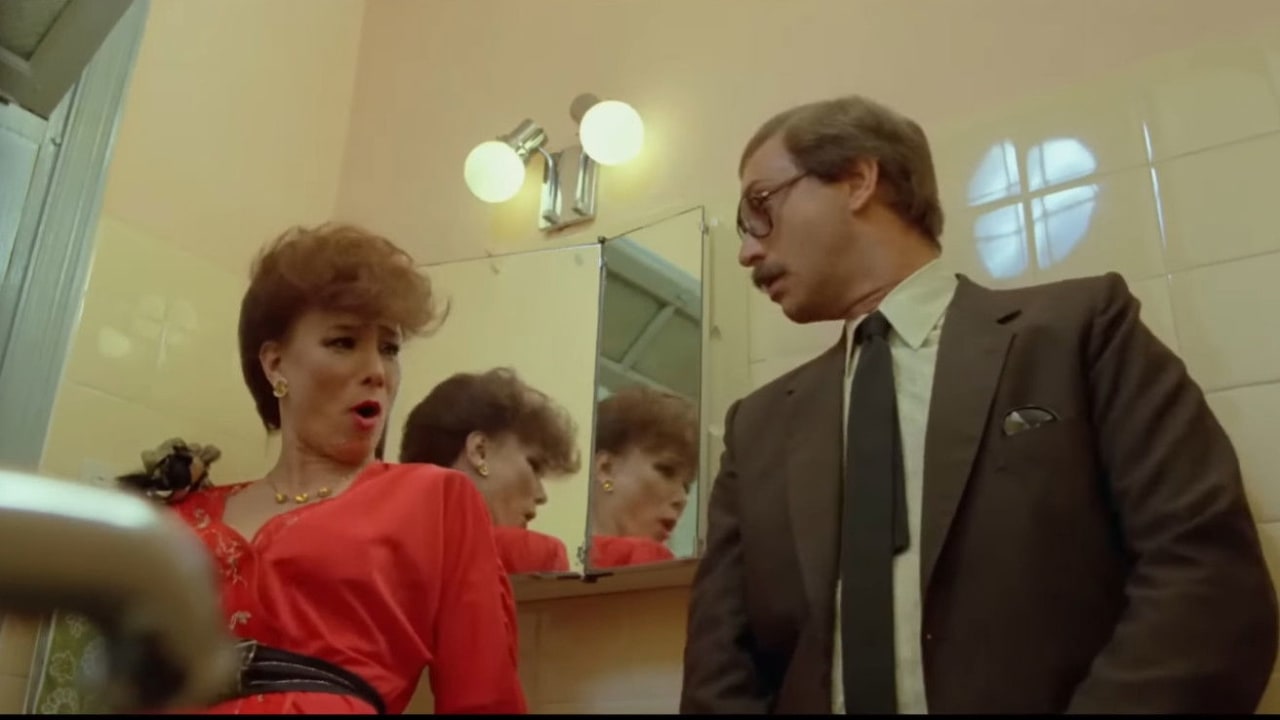 Betiana Blum y Luis Brandoni en Esperando la carroza (1985)