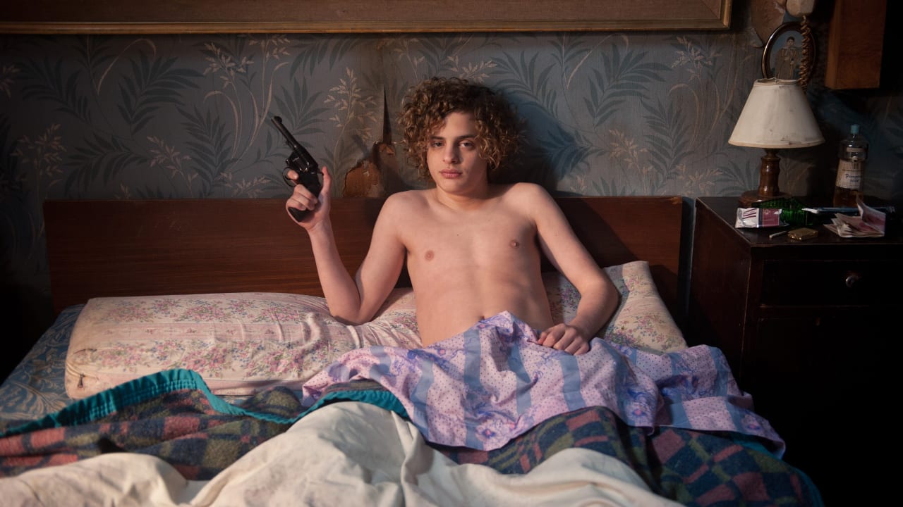 Lorenzo Ferro en El ángel (2018)