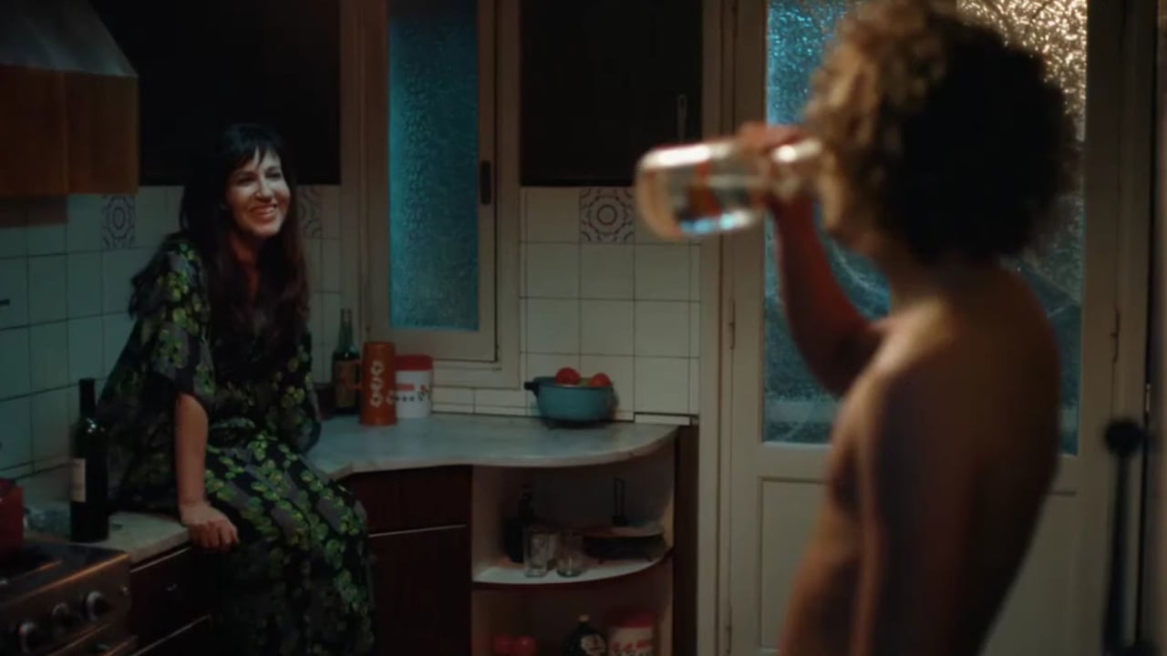 Mercedes Morán y Lorenzo Ferro en El ángel (2018)