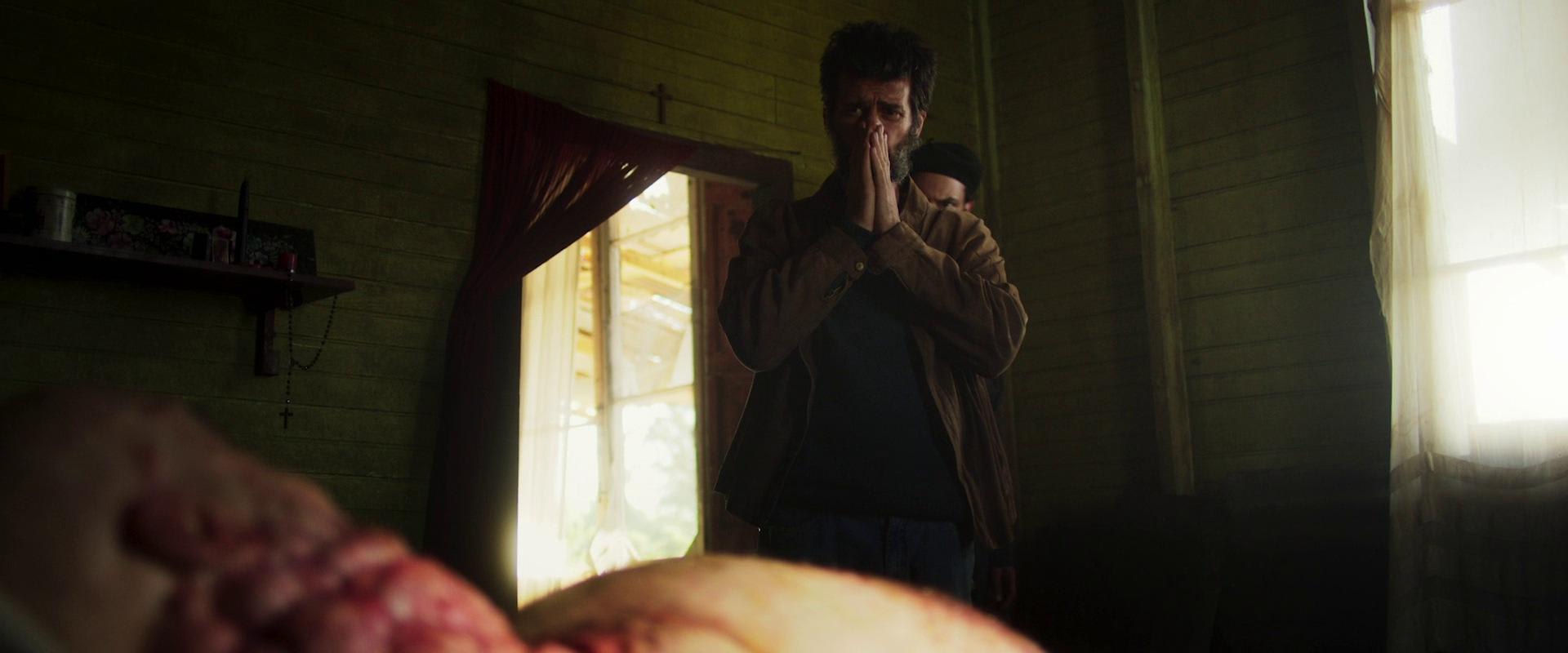 Ezequiel Rodríguez y Demián Salomón en Cuando acecha la maldad (2023)