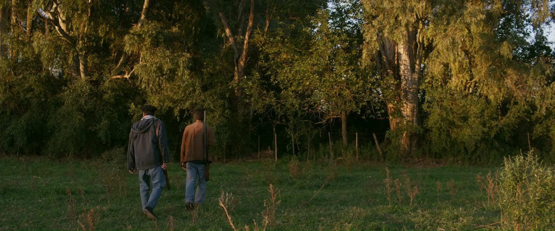 Demián Salomón y Ezequiel Rodríguez en Cuando acecha la maldad (2023)