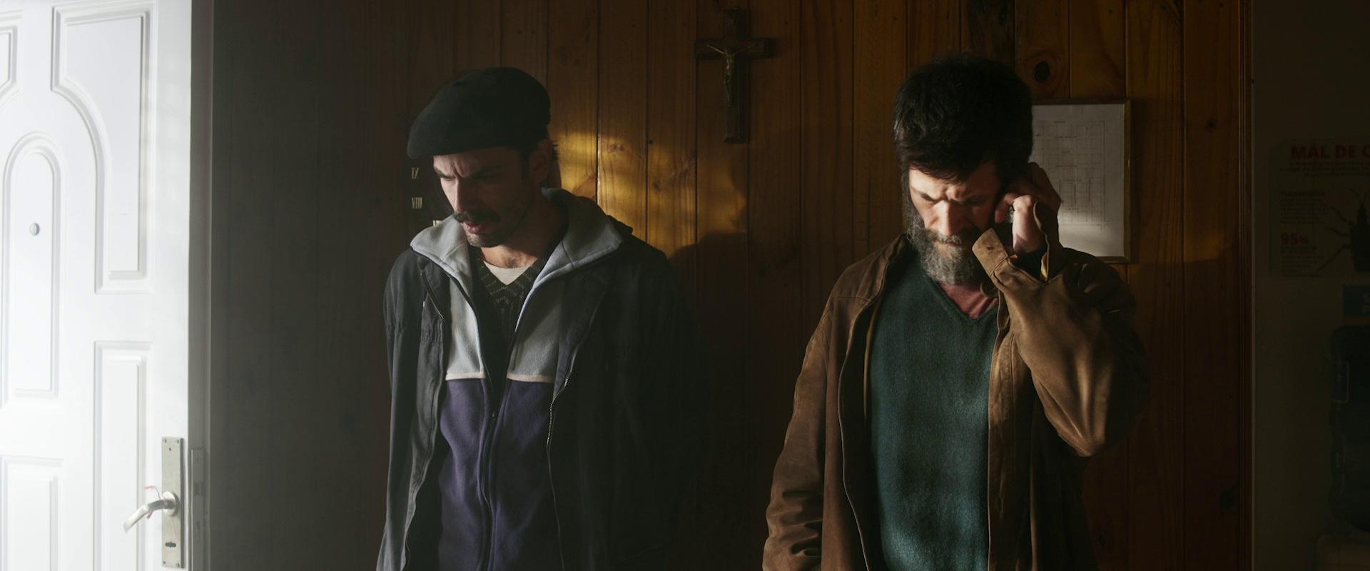 Demián Salomón y Ezequiel Rodríguez en Cuando acecha la maldad (2023)