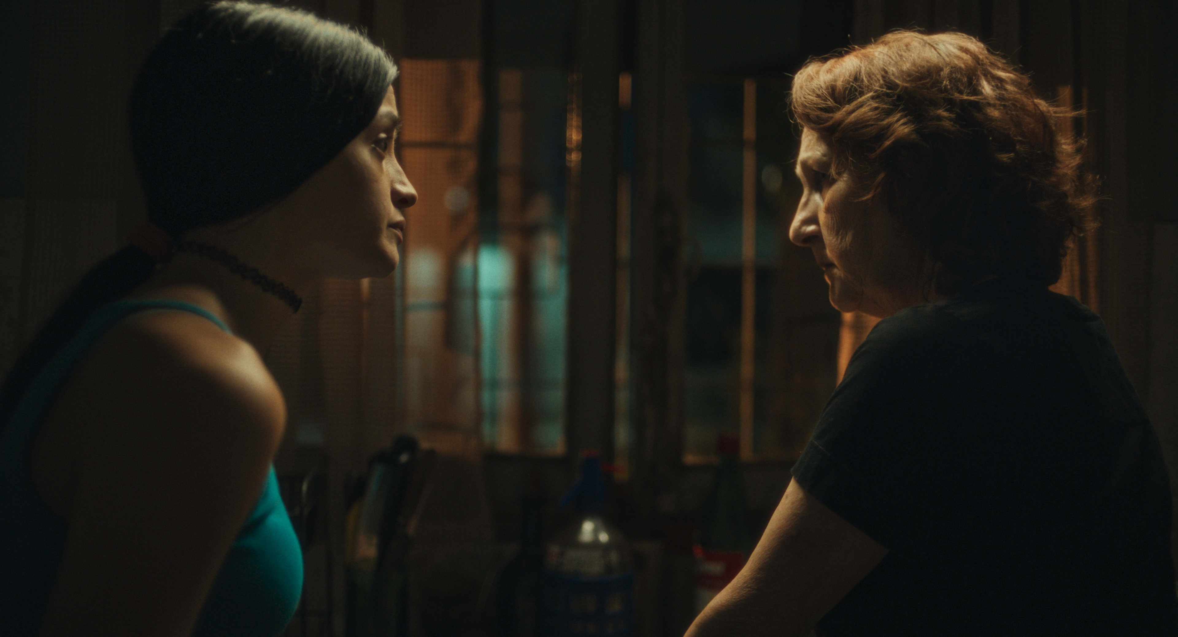 Dolores Oliverio y Luísa Merelas en La virgen de la tosquera (2026)