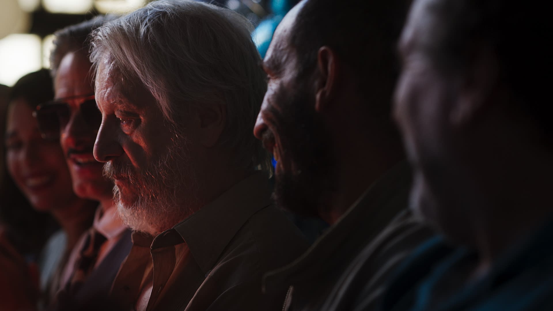 Rafael Ferro, Jorge Marrale y Damián Canduci en La casaca de Dios (2026)