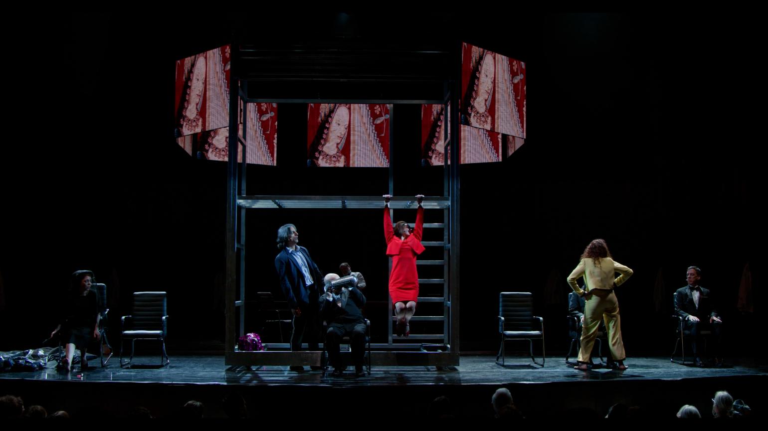 Belén Blanco y Joaquín Furriel en La verdadera historia de Ricardo III, la película (2026)