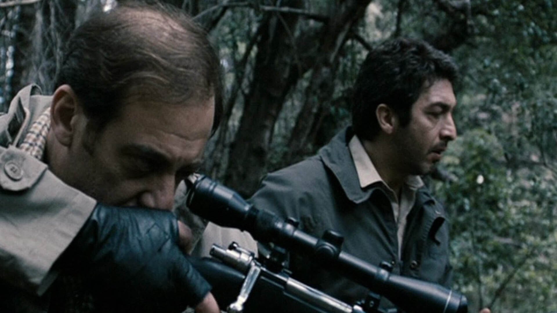 Alejandro Awada y Ricardo Darín en El aura (2005)