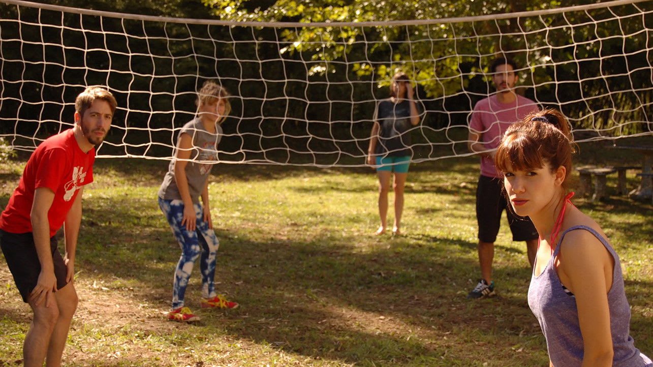 Martín Piroyansky, Justina Bustos, Vera Spinetta, Chino Darín y Violeta Urtizberea en Vóley (2015)