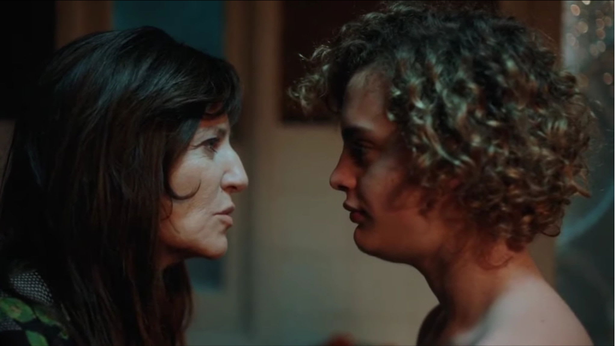 Mercedes Morán y Lorenzo Ferro en El ángel (2018)