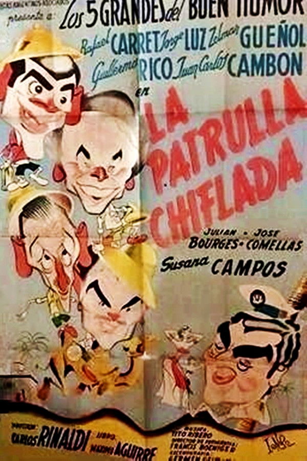 Poster de La patrulla chiflada