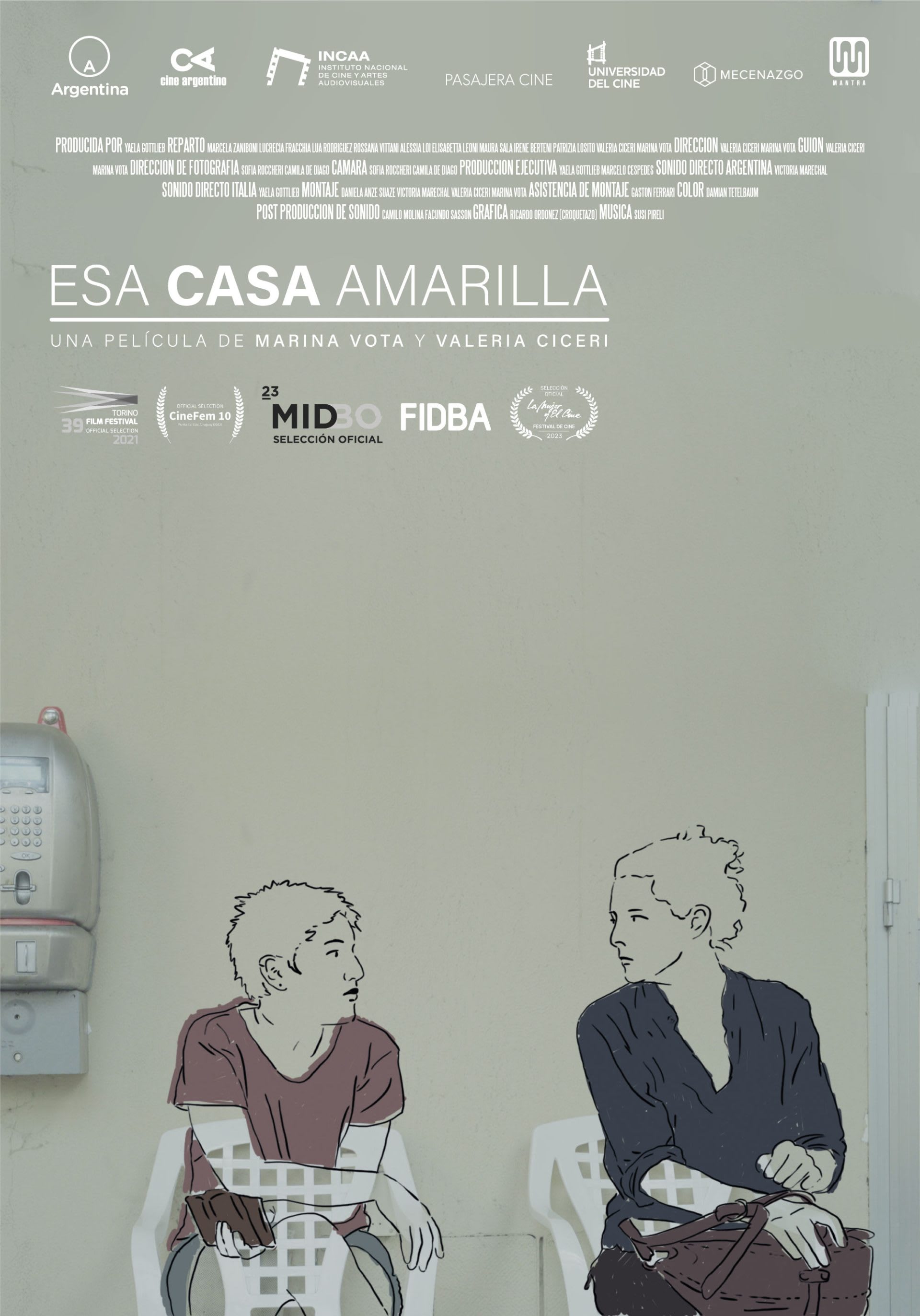 Esa casa amarilla