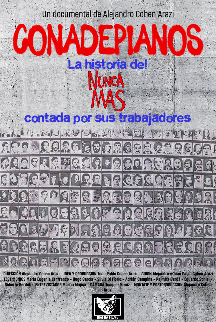 Conadepianos. La historia del NUNCA MÁS contada por sus trabajadores