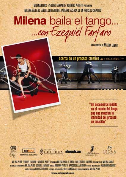 Milena baila el tango... con Ezequiel Farfaro