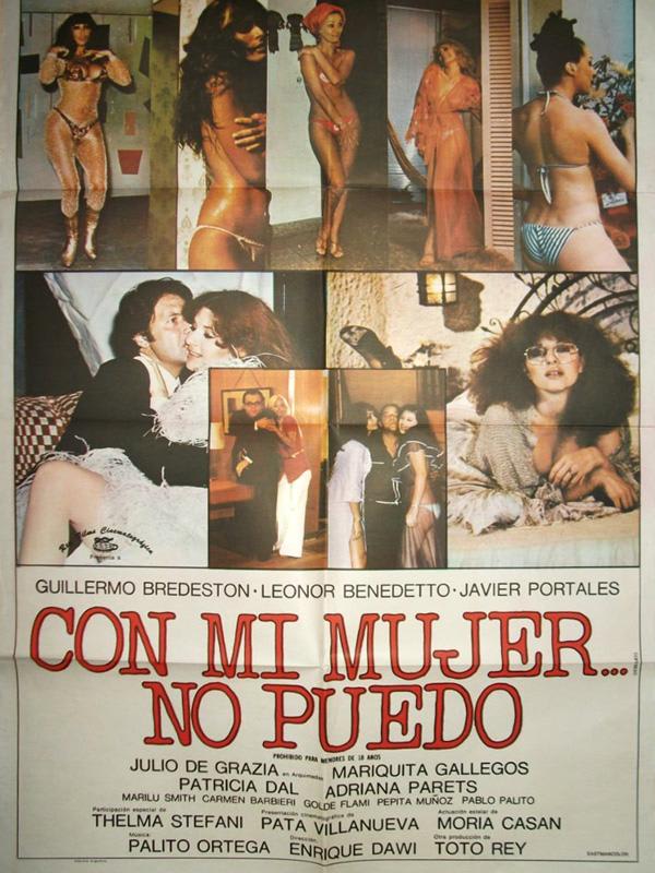 Poster de Con mi mujer no puedo