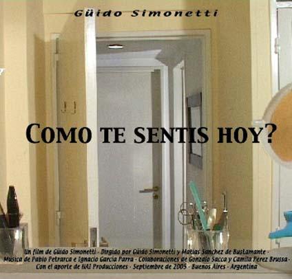 ¿Como te sentis hoy?