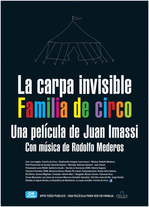 La carpa invisible. Familia de circo