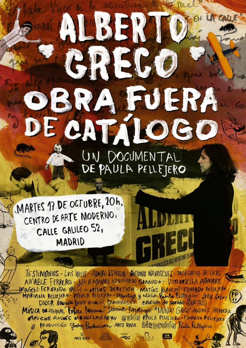 Alberto Greco, obra fuera de catálogo