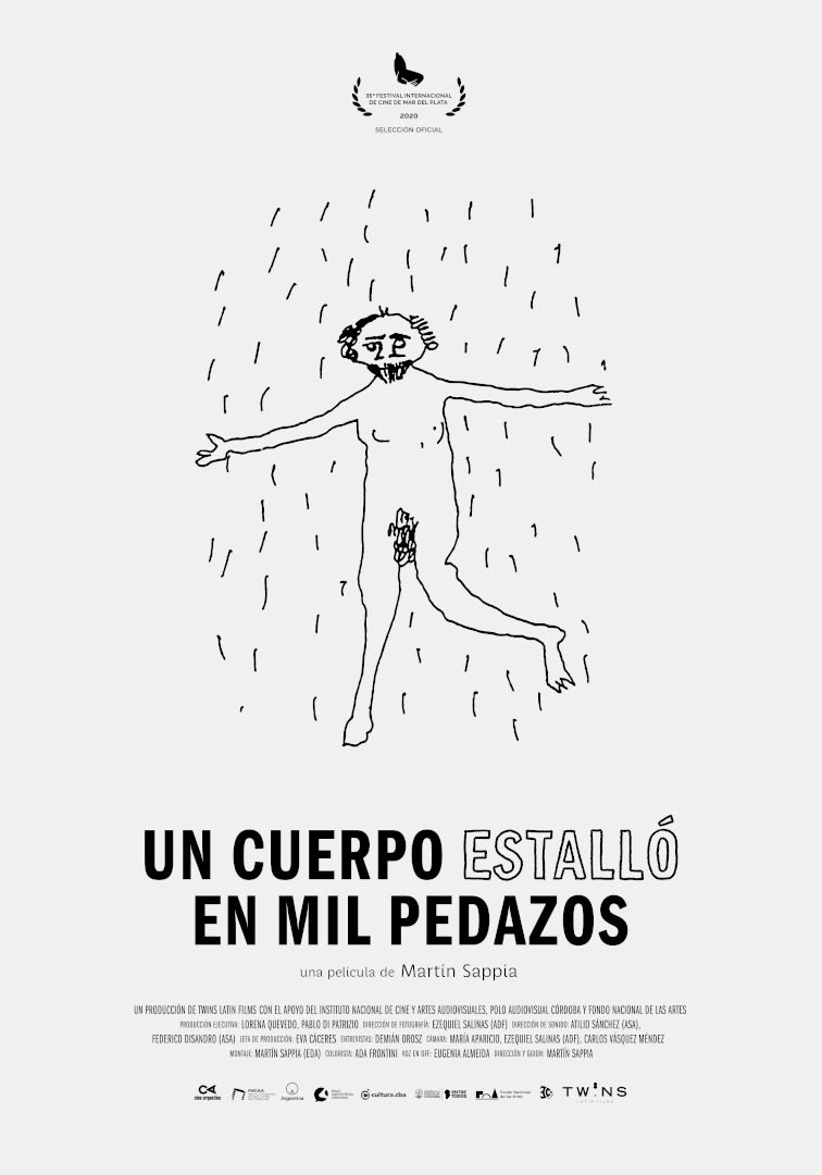 Un cuerpo estalló en mil pedazos