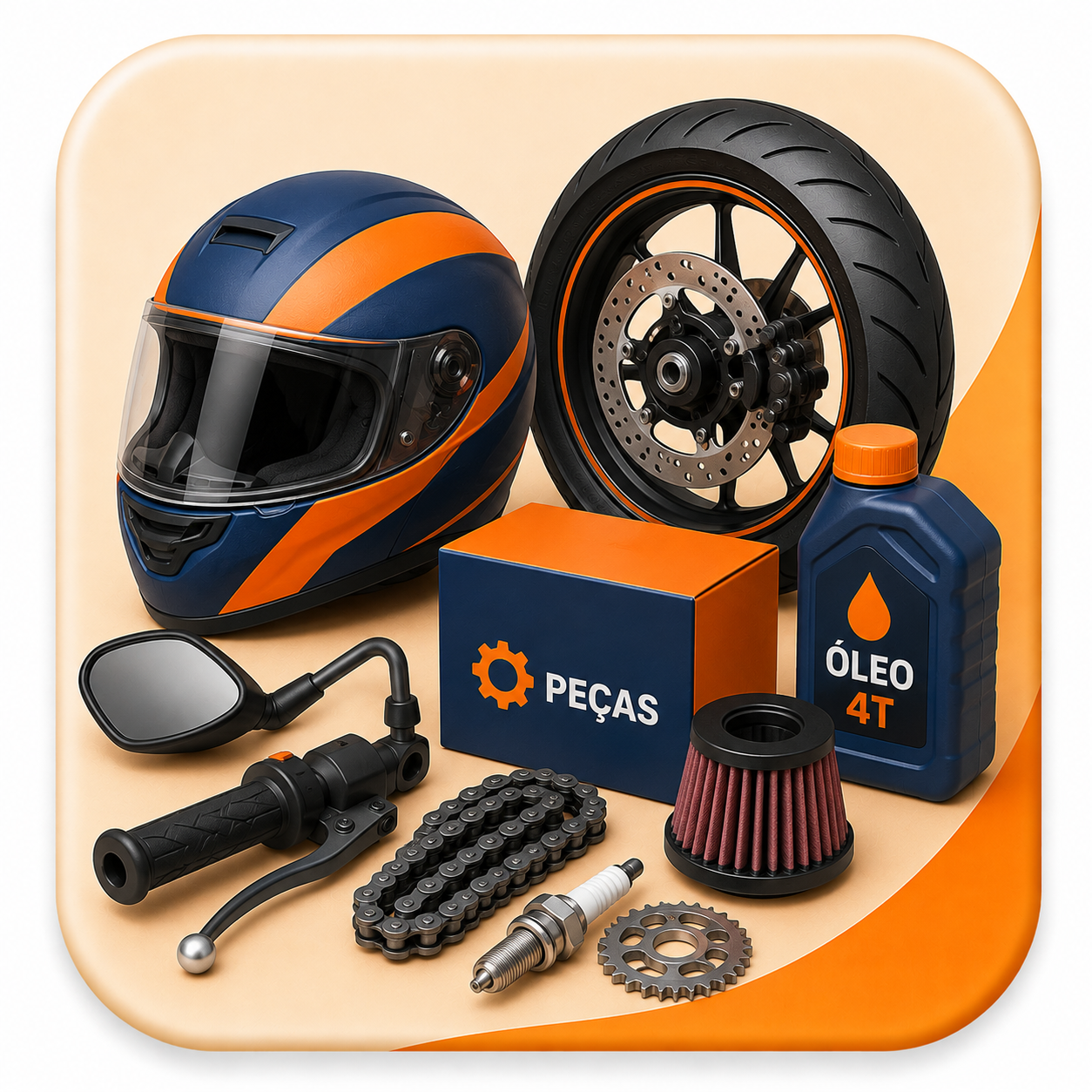 Motos, Peças e Acessórios