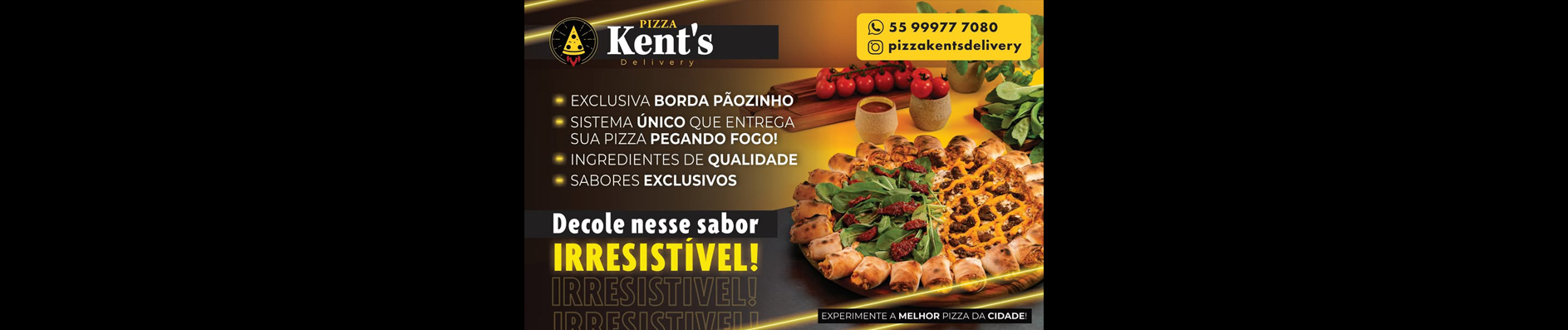 Capa de Pizza Kent’s Delivery