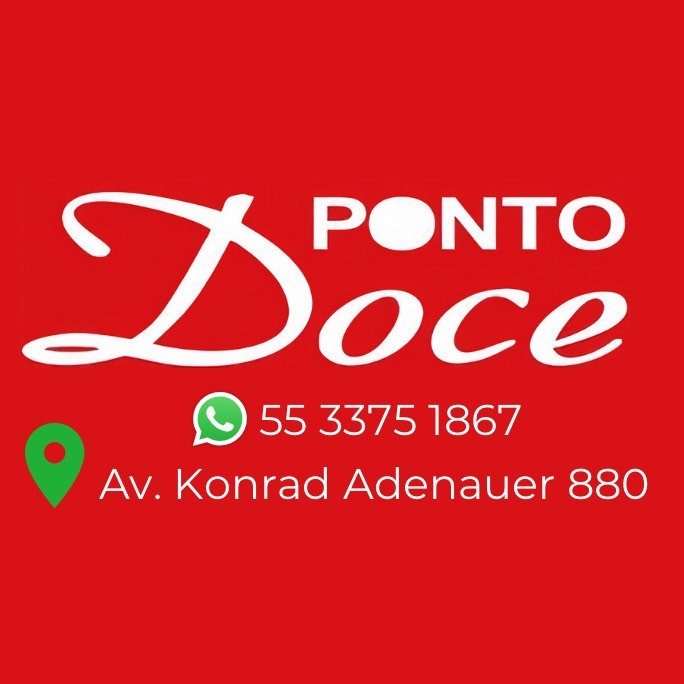 Ponto Doce - Doces em geral