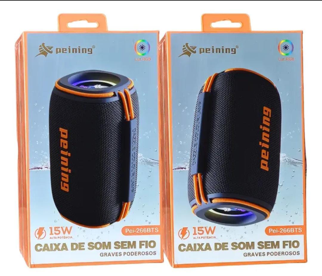 Caixa de Som Bluetooth Peining PEI-266BTS 15W