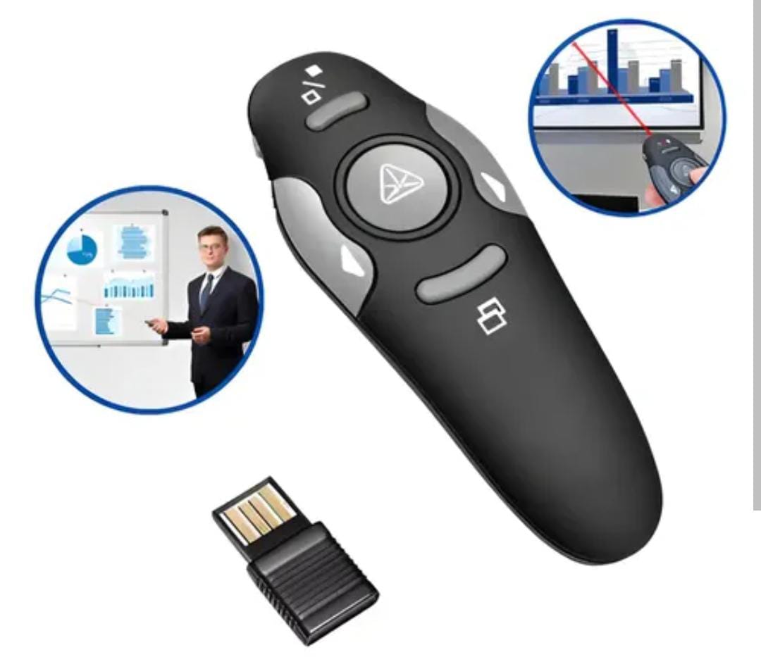 Apresentador sem fio Laser Pointer