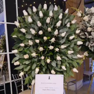 Corona Paz Eterna — Foto real de entrega