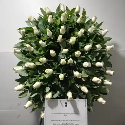 Corona Paz Eterna — Foto real de entrega
