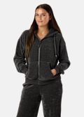 Chenille Lounge Full Zip Hoodie W