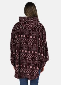 Idre Fleece Poncho W