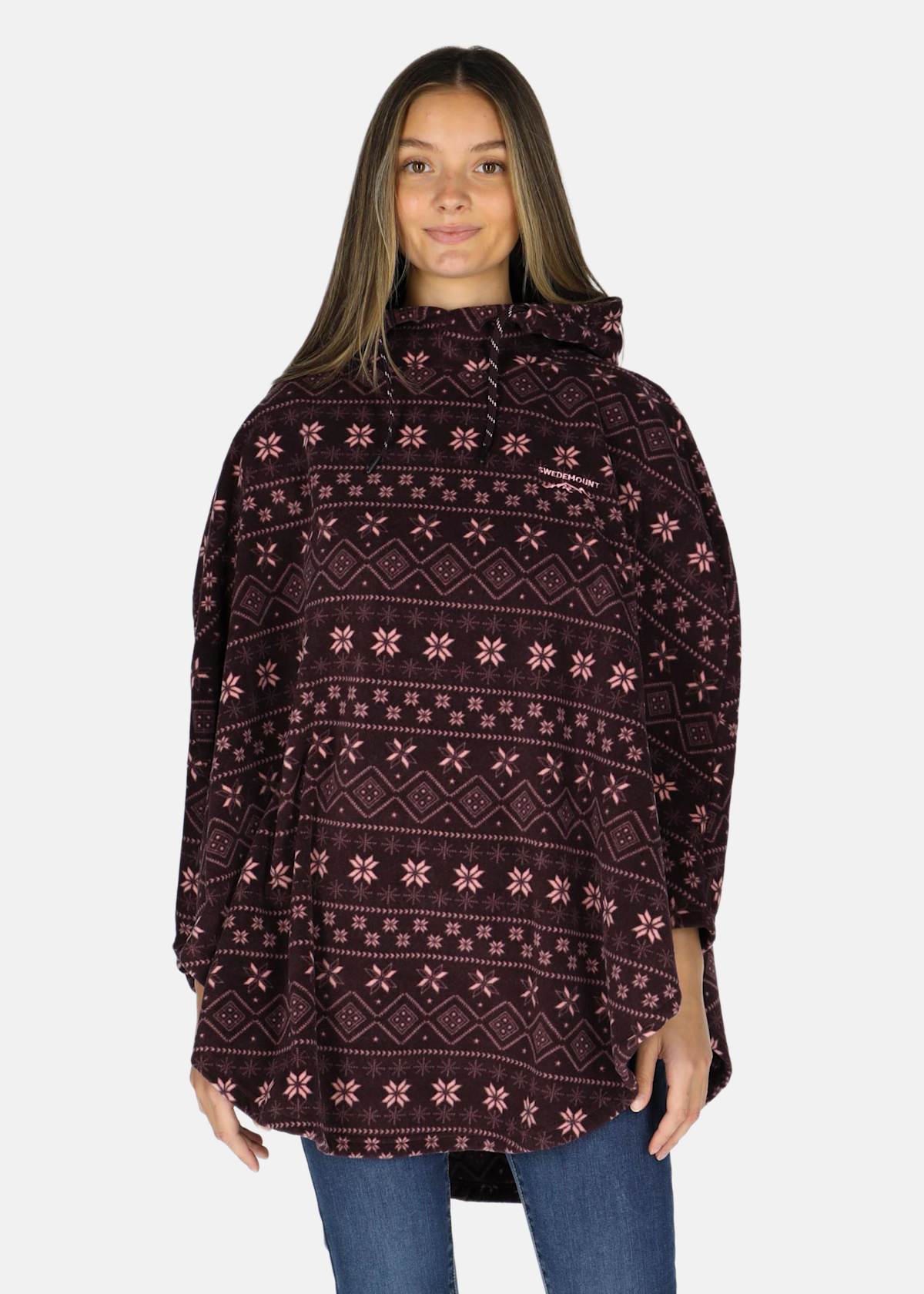 Idre Fleece Poncho W