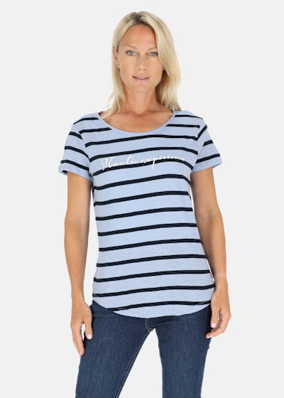 Ocean Stripe Tee W