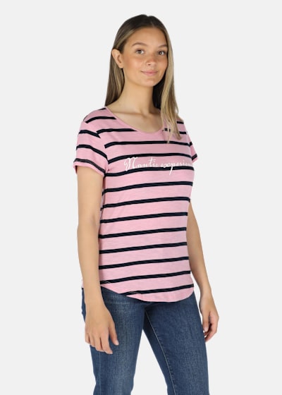 Ocean Stripe Tee W